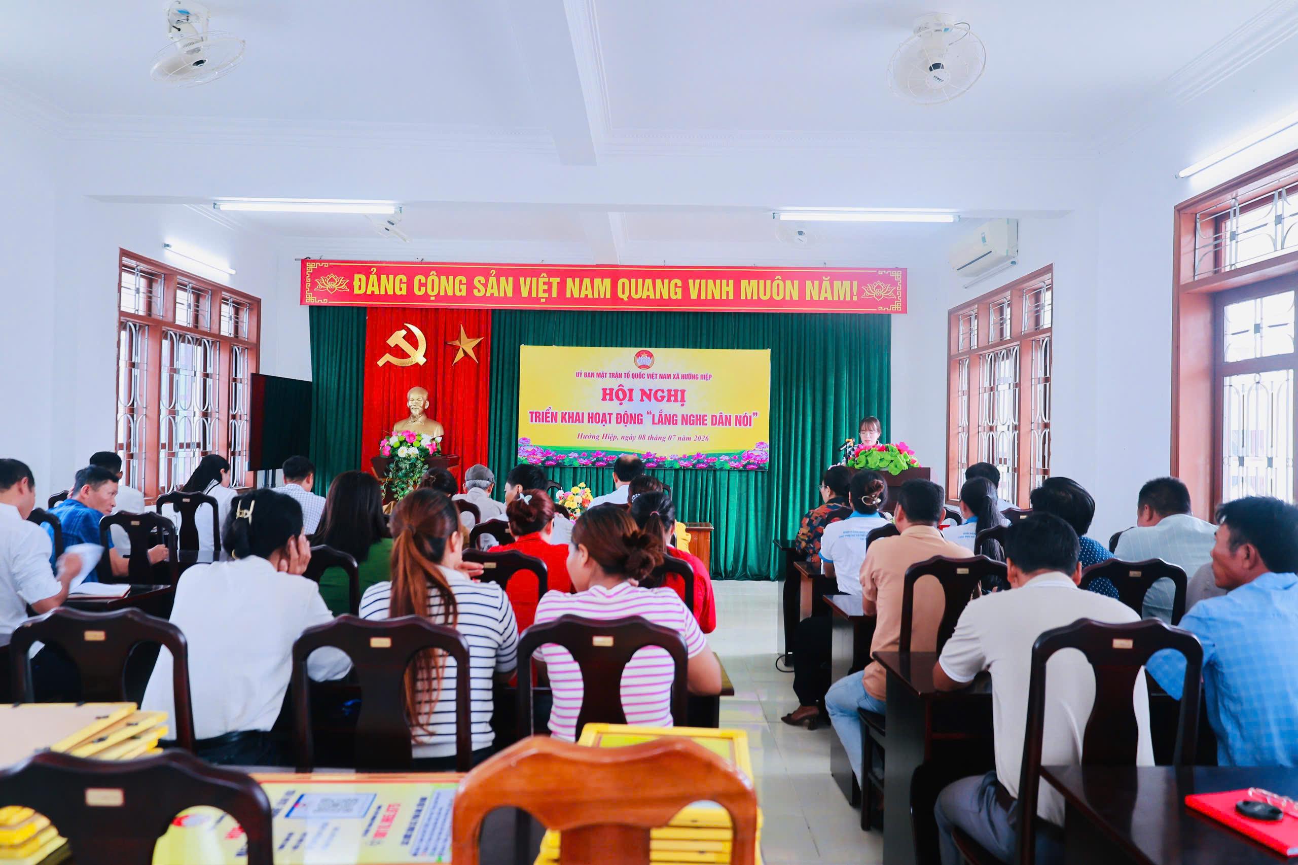 Triển khai hoạt động Lắng Nghe dân nói đối thoại, giải đáp kiến nghị của nhân dân