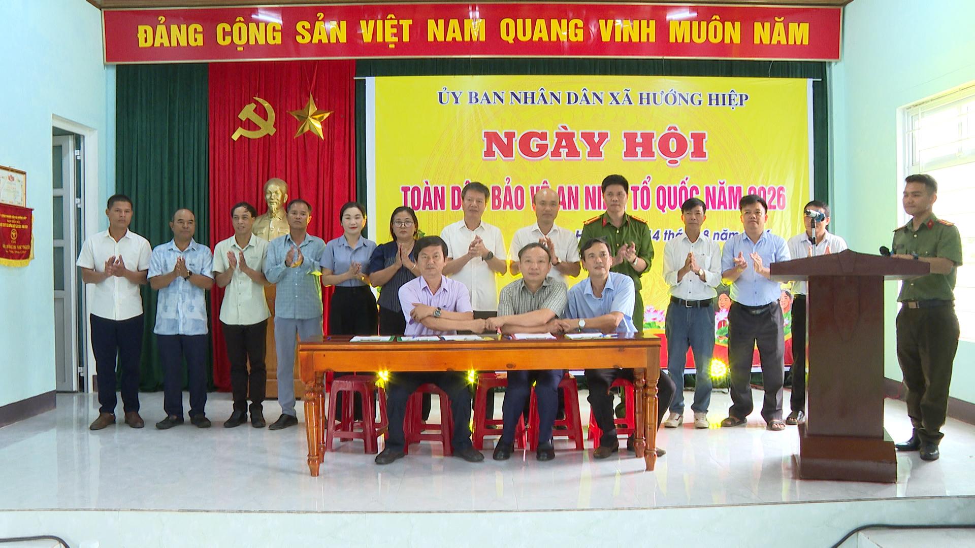 Hướng Hiệp: Ngày hội toàn dân bảo vệ an ninh Tổ quốc năm 2026