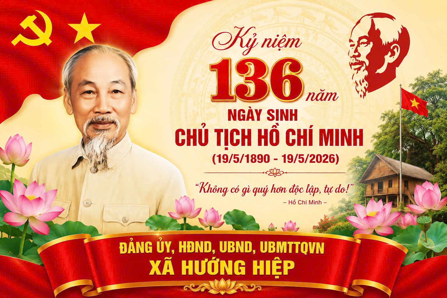 Tên tuổi và sự nghiệp của Chủ tịch Hồ Chí Minh sẽ còn mãi với non sông đất nước, sống mãi trong...