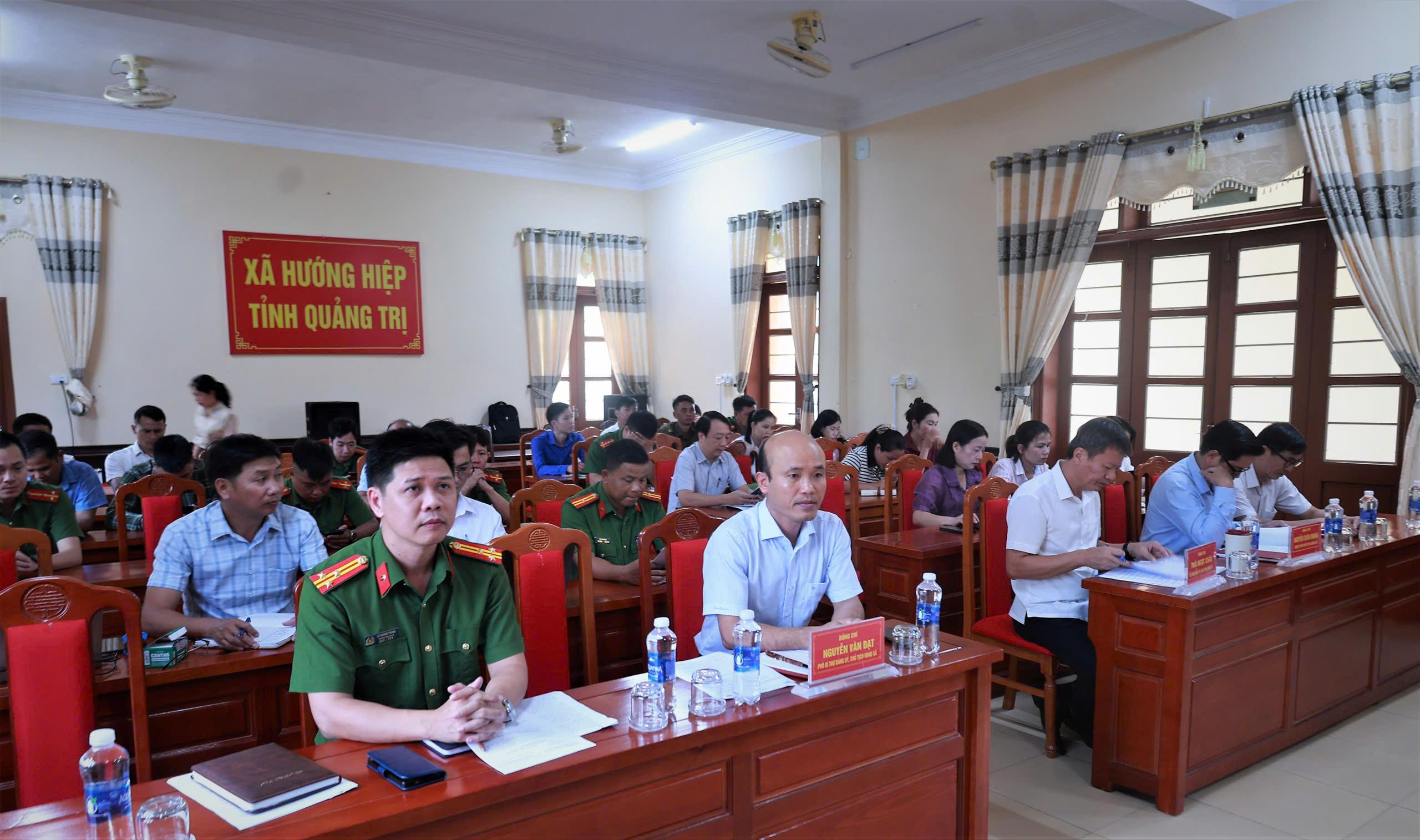 Hướng Hiệp : Sơ kết thực hiện đề án 06 của Chính phủ 06 tháng đầu năm và đợt cao điểm 50 ngày đêm...