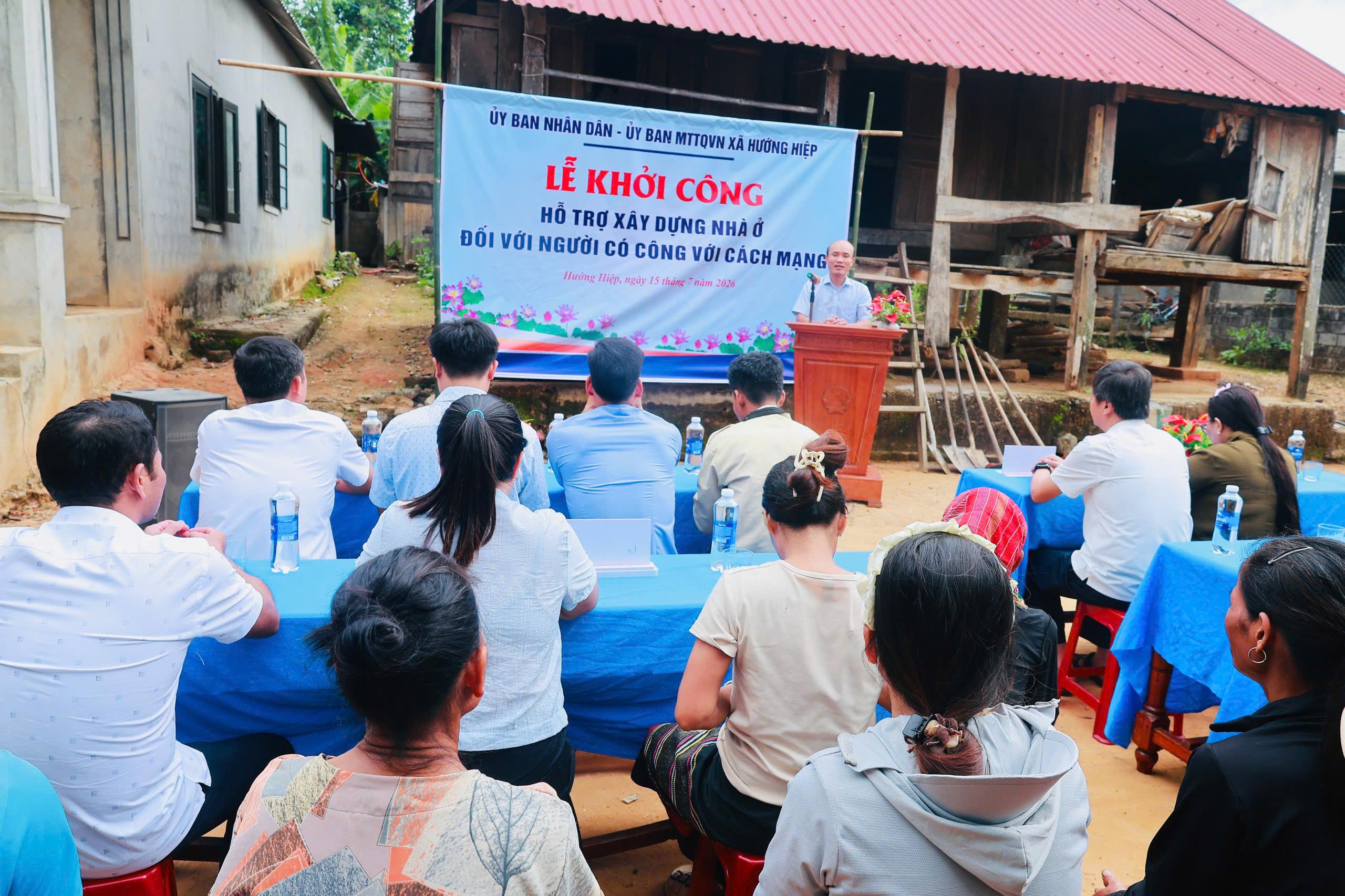 Xóa nhà tạm, nền tảng vững chắc cho công tác giảm nghèo bền vững ở xã miền núi Hướng Hiệp